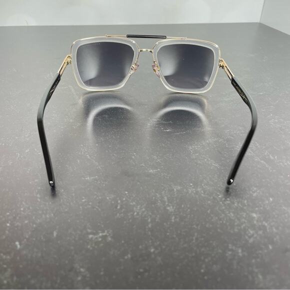 Marc Jacobs MARC 674/S 900/9O CRYSTAL Metal Sunglasses Men’s Sz 55-20-145 - Picture 9 of 10